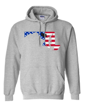 Load image into Gallery viewer, Pullover Hooded Sweatshirt Maryland Athletic Heather Turkey Vibrant Design High Quality Tight Knit Ring Spun Low Maintenance Cotton Printed With The Newest Available Color Transfer Technology