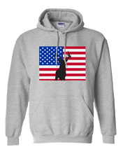 Load image into Gallery viewer, Pullover Hooded Sweatshirt Colorado Athletic Heather Whitetail Deer Vibrant Design High Quality Tight Knit Ring Spun Low Maintenance Cotton Printed With The Newest Available Color Transfer Technology