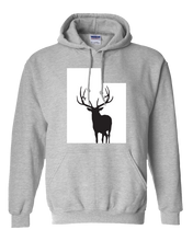 Load image into Gallery viewer, Pullover Hooded Sweatshirt Utah Athletic Heather Elk Vibrant Design High Quality Tight Knit Ring Spun Low Maintenance Cotton Printed With The Newest Available Color Transfer Technology