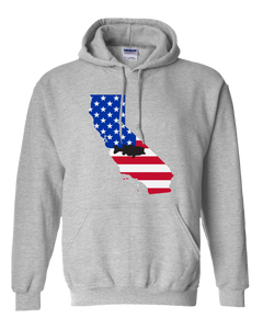 Pullover Hooded Sweatshirt California Athletic Heather Large Mouth Bass Vibrant Design High Quality Tight Knit Ring Spun Low Maintenance Cotton Printed With The Newest Available Color Transfer Technology