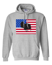 Load image into Gallery viewer, Pullover Hooded Sweatshirt Colorado Athletic Heather Turkey Vibrant Design High Quality Tight Knit Ring Spun Low Maintenance Cotton Printed With The Newest Available Color Transfer Technology