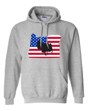 Load image into Gallery viewer, Pullover Hooded Sweatshirt Oregon Athletic Heather Turkey Vibrant Design High Quality Tight Knit Ring Spun Low Maintenance Cotton Printed With The Newest Available Color Transfer Technology