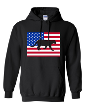 Load image into Gallery viewer, Pullover Hooded Sweatshirt Colorado Black Mountain Lion Vibrant Design High Quality Tight Knit Ring Spun Low Maintenance Cotton Printed With The Newest Available Color Transfer Technology