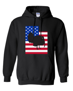 Pullover Hooded Sweatshirt Utah Black Turkey Vibrant Design High Quality Tight Knit Ring Spun Low Maintenance Cotton Printed With The Newest Available Color Transfer Technology
