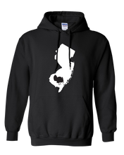 Load image into Gallery viewer, Pullover Hooded Sweatshirt New Jersey Black Turkey Vibrant Design High Quality Tight Knit Ring Spun Low Maintenance Cotton Printed With The Newest Available Color Transfer Technology