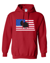 Load image into Gallery viewer, Pullover Hooded Sweatshirt North Dakota Red Turkey Vibrant Design High Quality Tight Knit Ring Spun Low Maintenance Cotton Printed With The Newest Available Color Transfer Technology