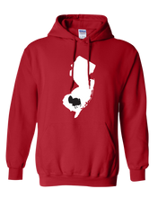 Load image into Gallery viewer, Pullover Hooded Sweatshirt New Jersey Red Turkey Vibrant Design High Quality Tight Knit Ring Spun Low Maintenance Cotton Printed With The Newest Available Color Transfer Technology