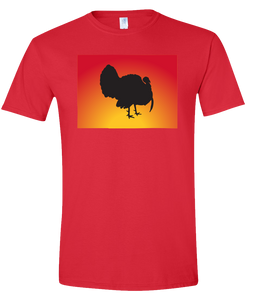 Short Sleeve T-Shirt Colorado Red Turkey Vibrant Design High Quality Tight Knit Ring Spun Low Maintenance Cotton Printed With The Newest Available Color Transfer Technology