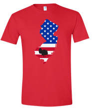 Load image into Gallery viewer, Short Sleeve T-Shirt New Jersey Red Turkey Vibrant Design High Quality Tight Knit Ring Spun Low Maintenance Cotton Printed With The Newest Available Color Transfer Technology