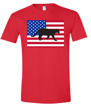 Load image into Gallery viewer, Short Sleeve T-Shirt Colorado Red Mountain Lion Vibrant Design High Quality Tight Knit Ring Spun Low Maintenance Cotton Printed With The Newest Available Color Transfer Technology