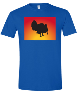 Short Sleeve T-Shirt Colorado Royal Turkey Vibrant Design High Quality Tight Knit Ring Spun Low Maintenance Cotton Printed With The Newest Available Color Transfer Technology