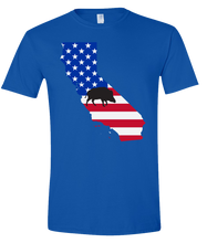 Load image into Gallery viewer, Short Sleeve T-Shirt California Royal Wild Hog Vibrant Design High Quality Tight Knit Ring Spun Low Maintenance Cotton Printed With The Newest Available Color Transfer Technology