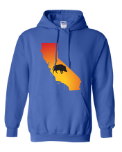 Load image into Gallery viewer, Pullover Hooded Sweatshirt California Royal Wild Hog Vibrant Design High Quality Tight Knit Ring Spun Low Maintenance Cotton Printed With The Newest Available Color Transfer Technology