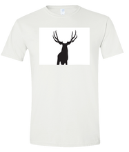 Load image into Gallery viewer, Short Sleeve T-Shirt Colorado White Mule Deer Vibrant Design High Quality Tight Knit Ring Spun Low Maintenance Cotton Printed With The Newest Available Color Transfer Technology