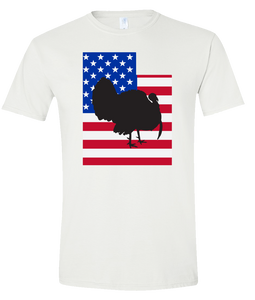 Short Sleeve T-Shirt Utah White Turkey Vibrant Design High Quality Tight Knit Ring Spun Low Maintenance Cotton Printed With The Newest Available Color Transfer Technology