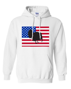 Pullover Hooded Sweatshirt Colorado White Turkey Vibrant Design High Quality Tight Knit Ring Spun Low Maintenance Cotton Printed With The Newest Available Color Transfer Technology